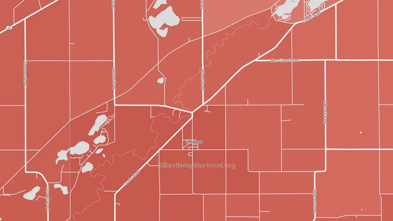 49089, MI block-group political-lean map