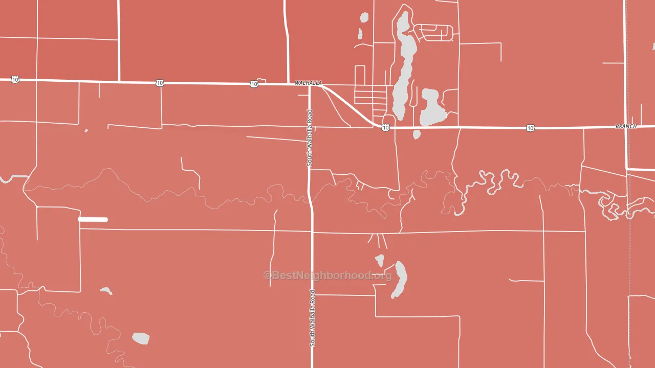 49458, MI block-group political-lean map