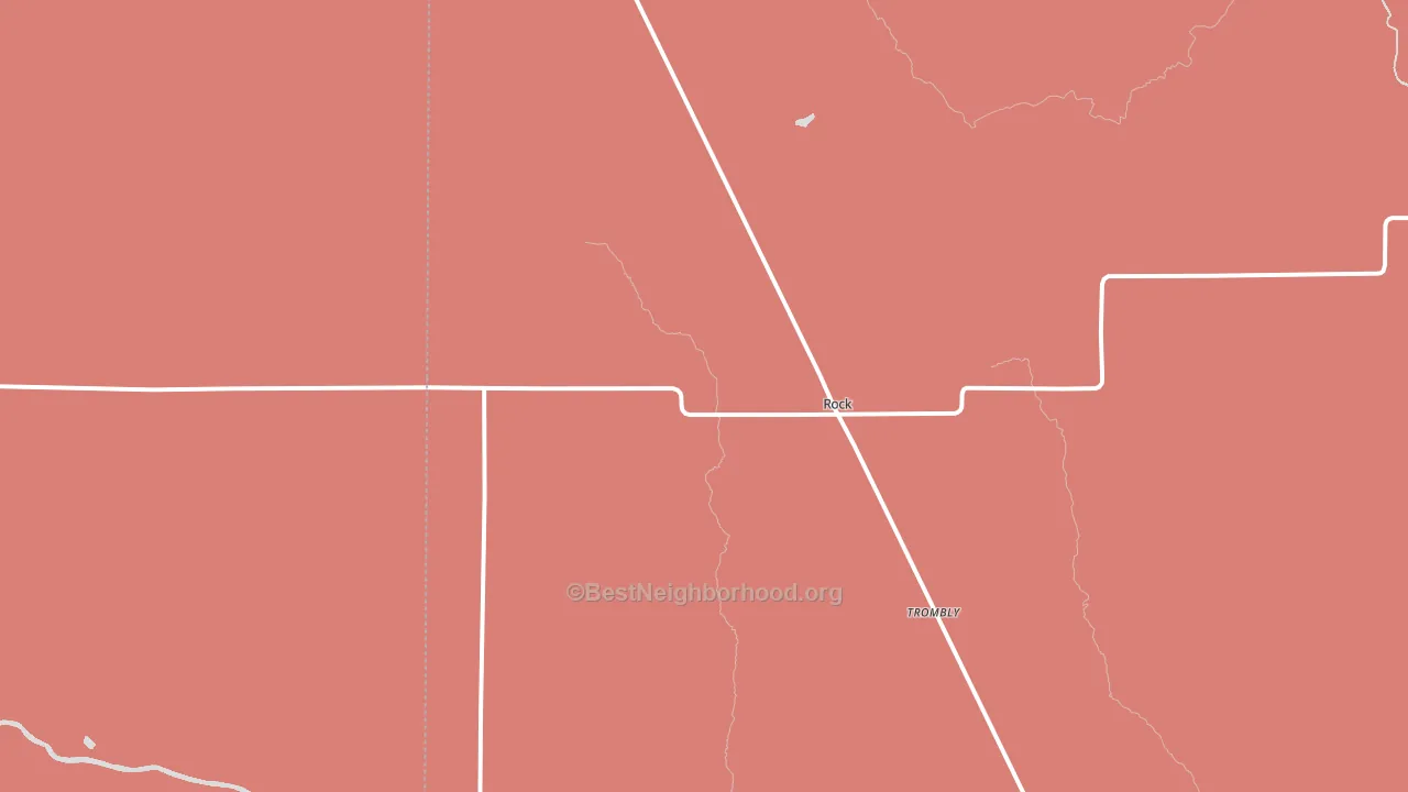 49880, MI block-group political-lean map