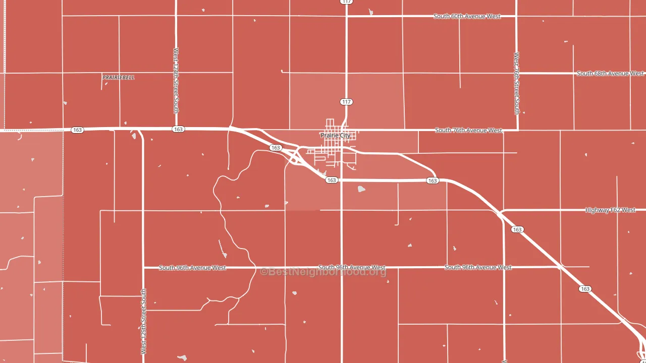 50228, IA block-group political-lean map