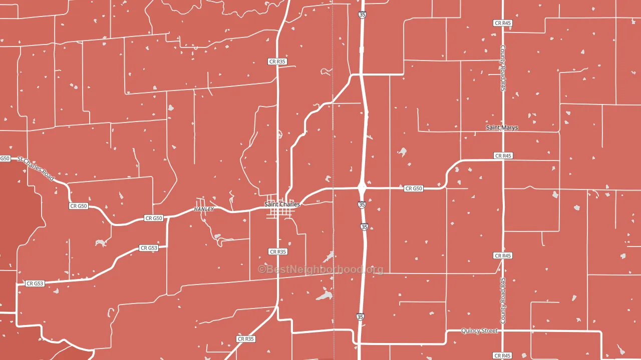 50240, IA block-group political-lean map