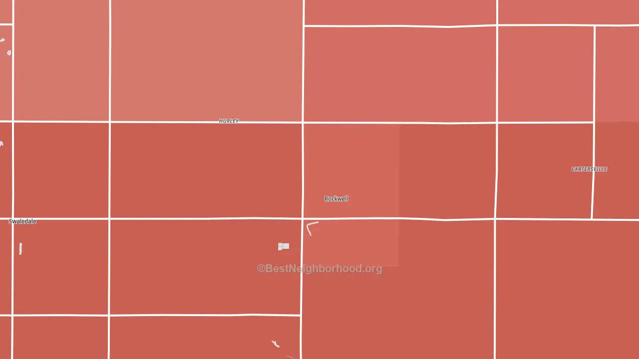 50469, IA block-group political-lean map