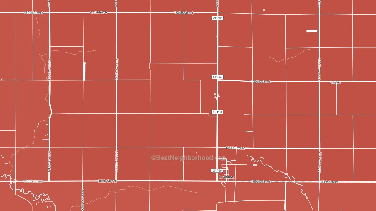 50560, IA block-group political-lean map