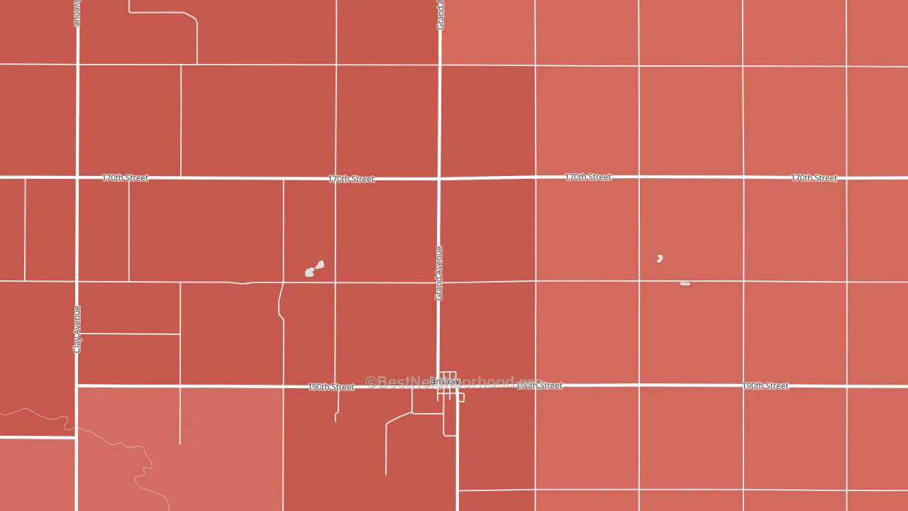 50611, IA block-group political-lean map