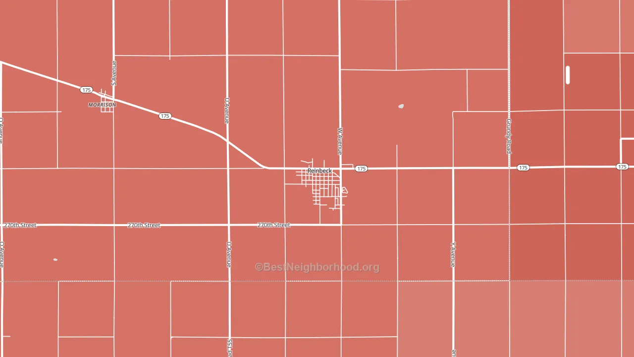 50669, IA block-group political-lean map