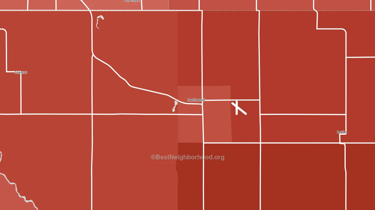 51241, IA block-group political-lean map