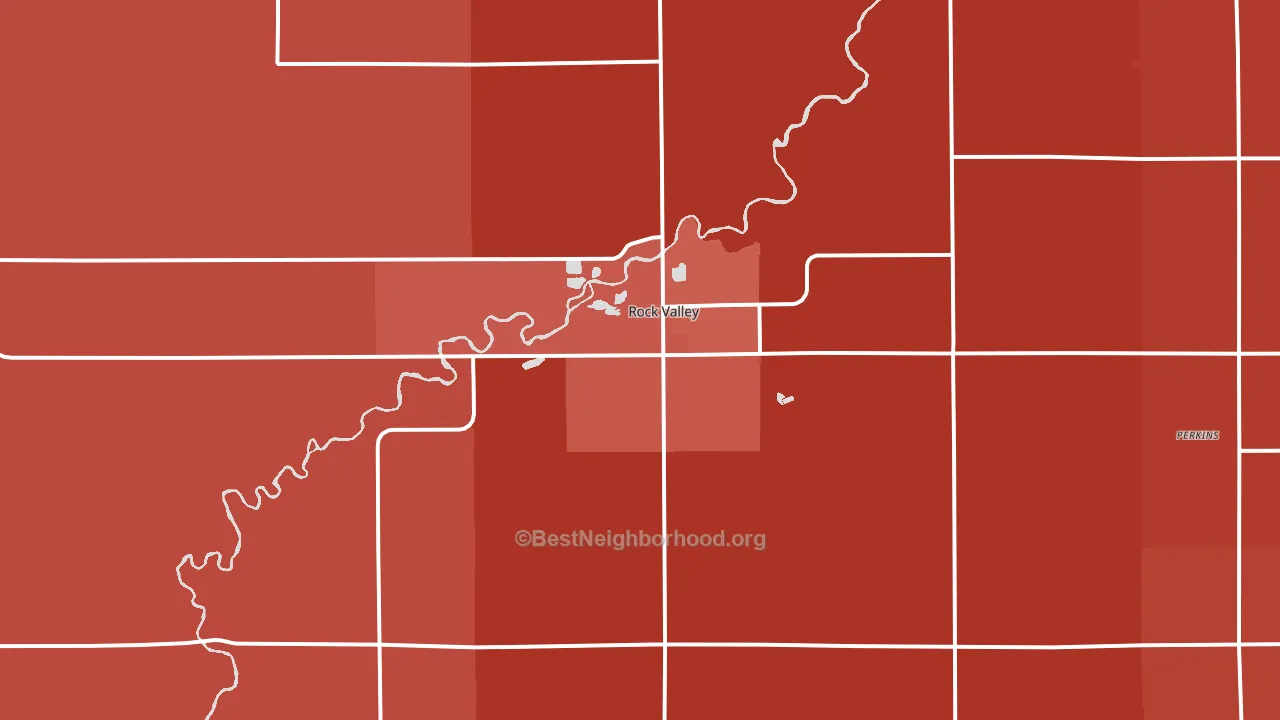 51247, IA block-group political-lean map