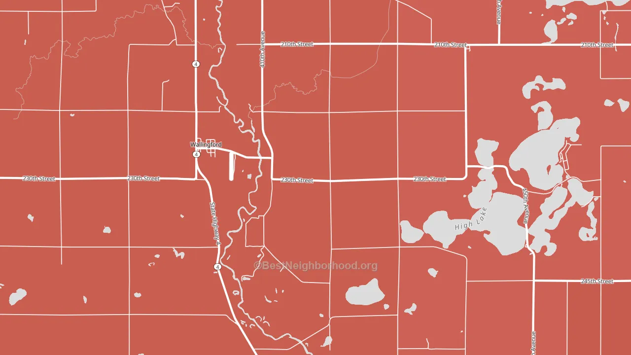 51365, IA block-group political-lean map