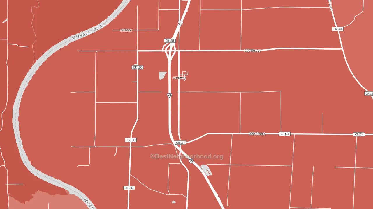 51648, IA block-group political-lean map