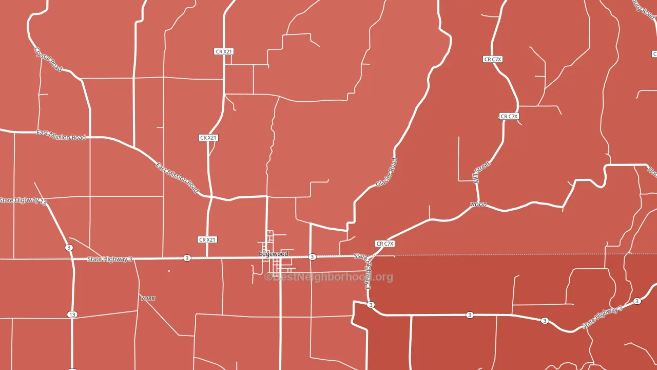 52042, IA block-group political-lean map