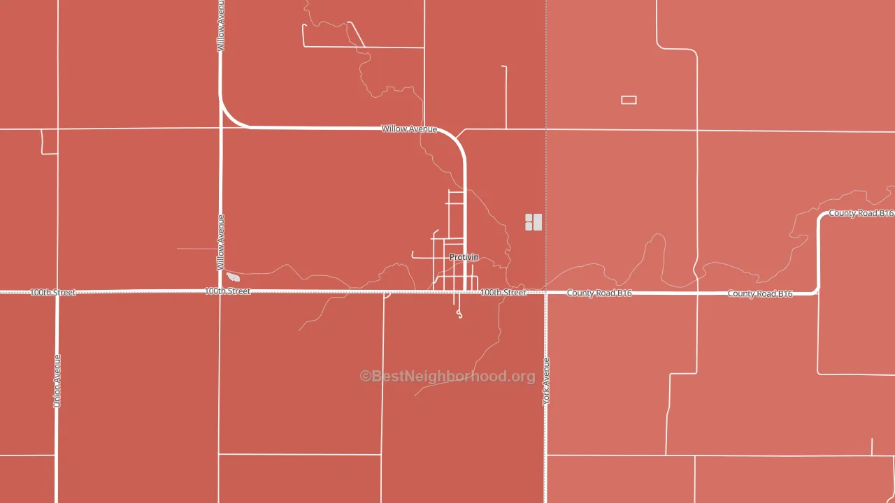 52163, IA block-group political-lean map