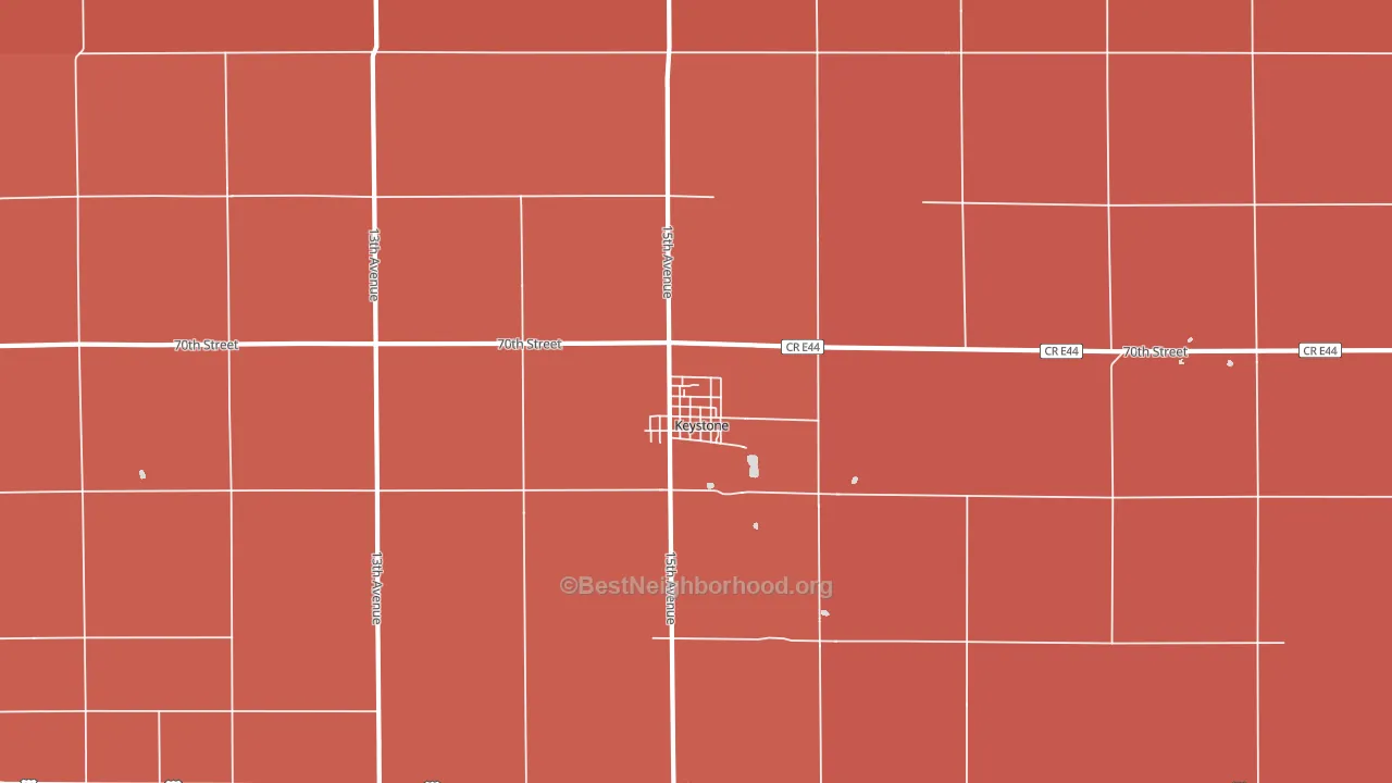 52249, IA block-group political-lean map