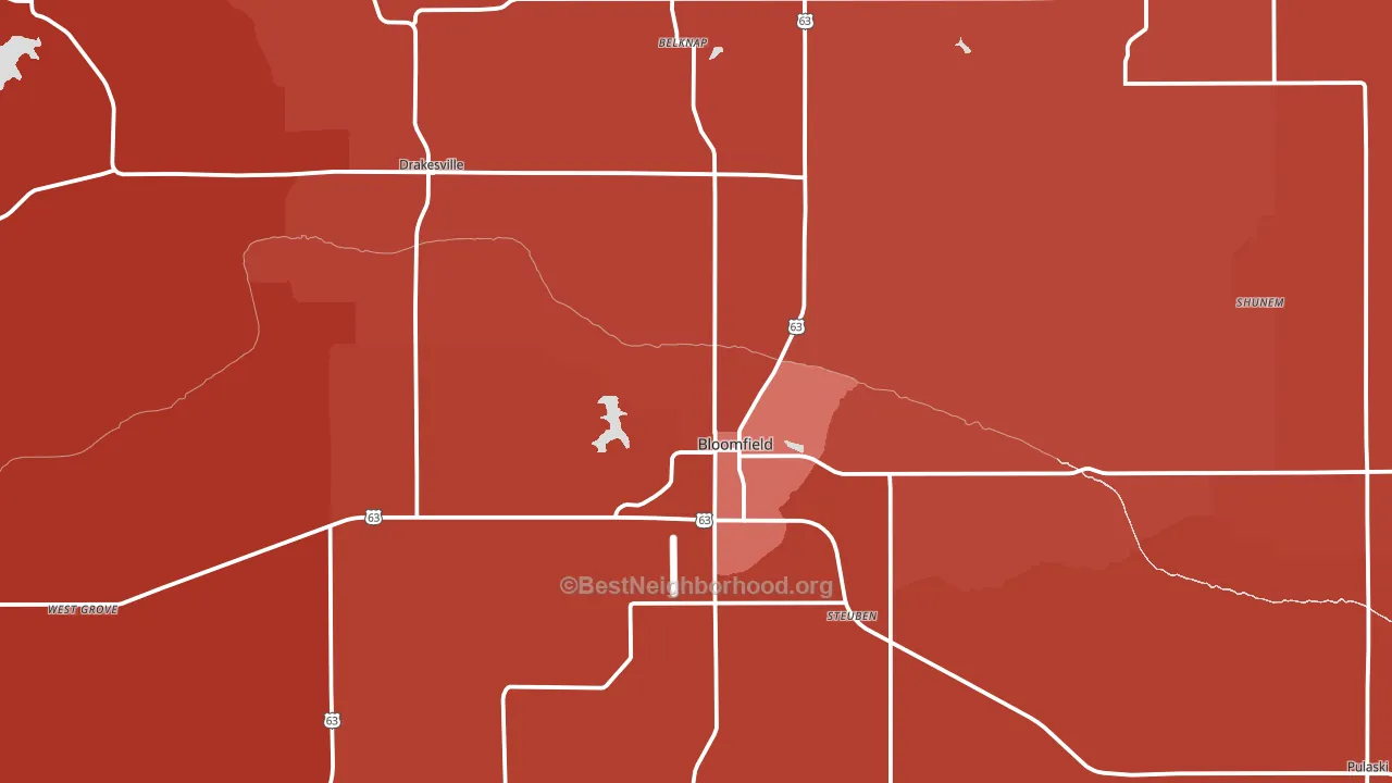 52537, IA block-group political-lean map