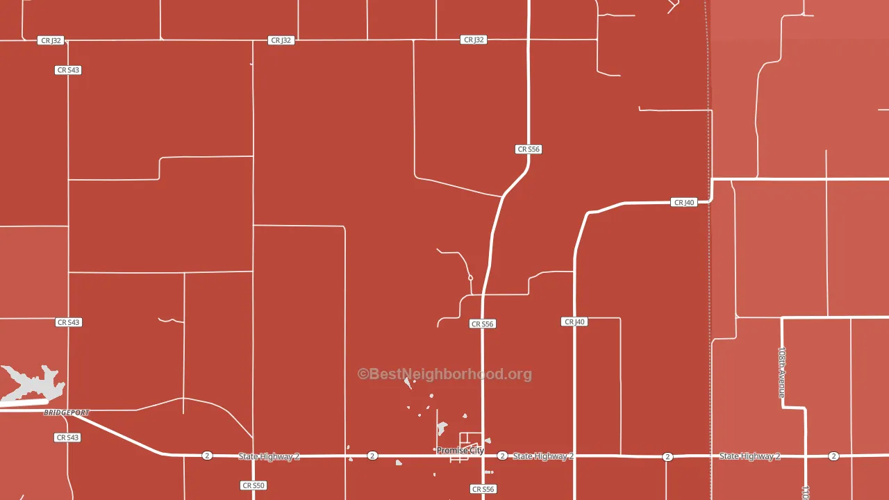 52583, IA block-group political-lean map