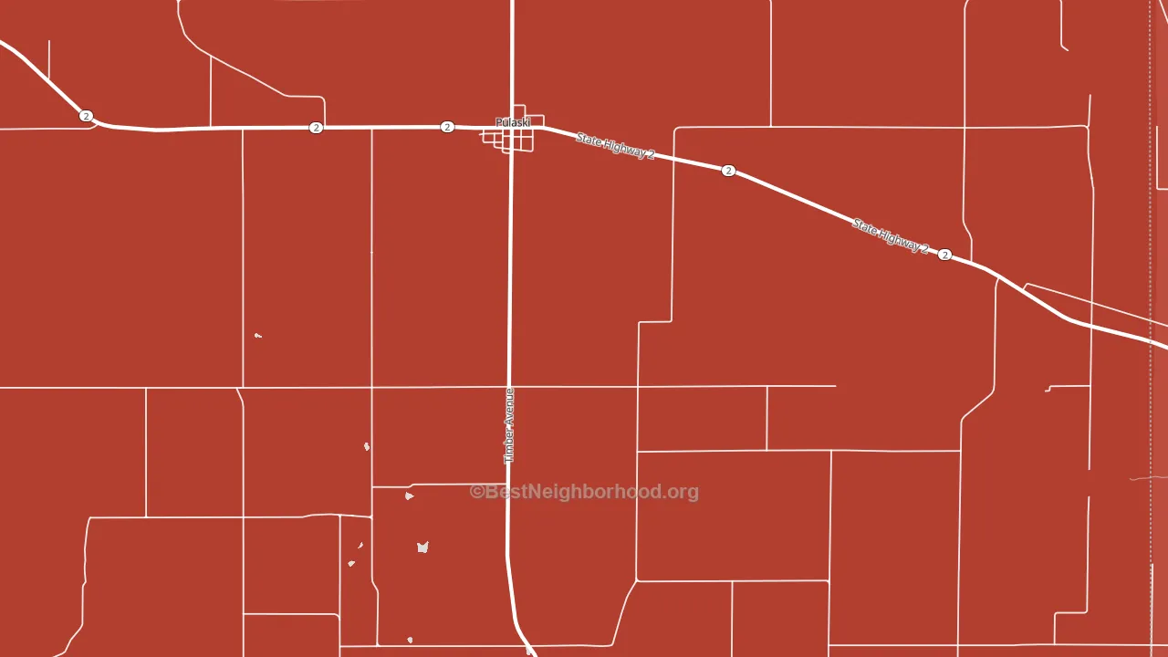 52584, IA block-group political-lean map
