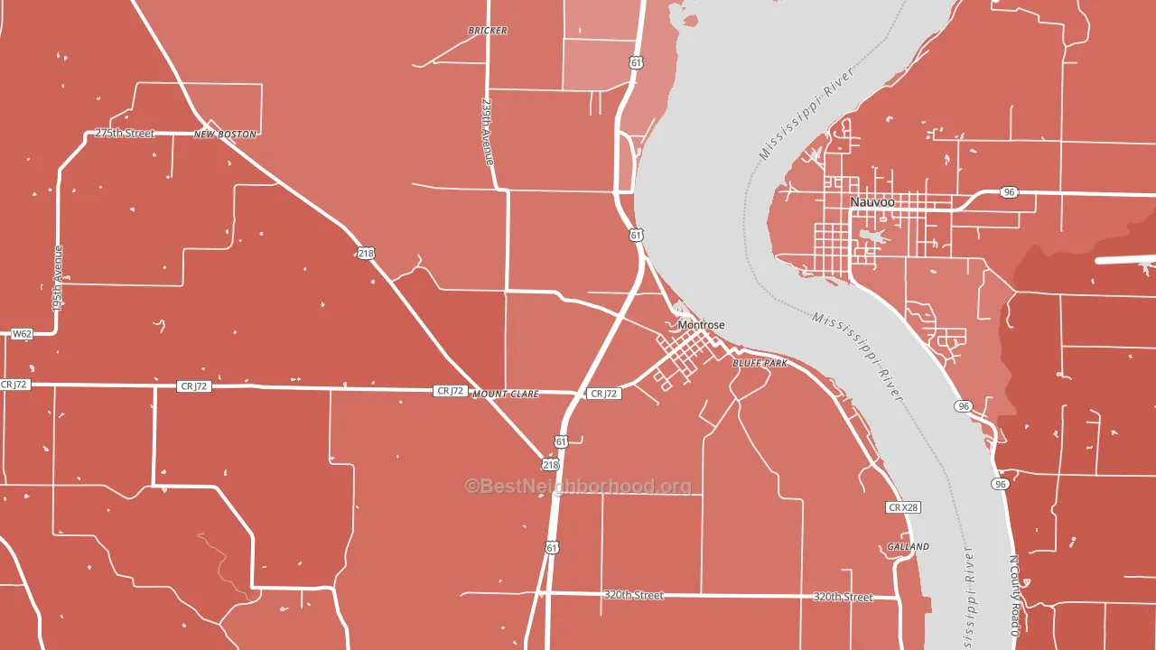 52639, IA block-group political-lean map