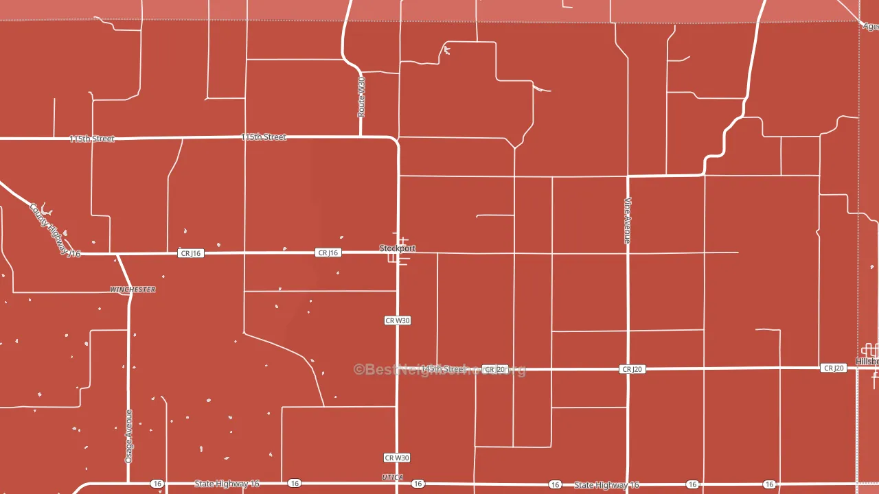 52651, IA block-group political-lean map