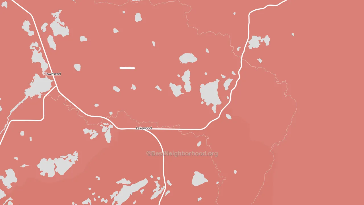54138, WI block-group political-lean map