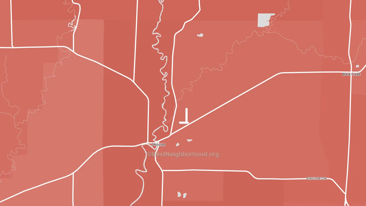 54170, WI block-group political-lean map