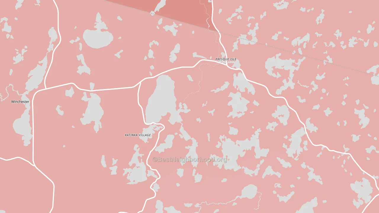 54557, WI block-group political-lean map