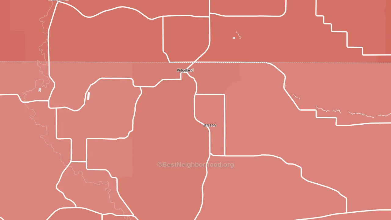 54763, WI block-group political-lean map