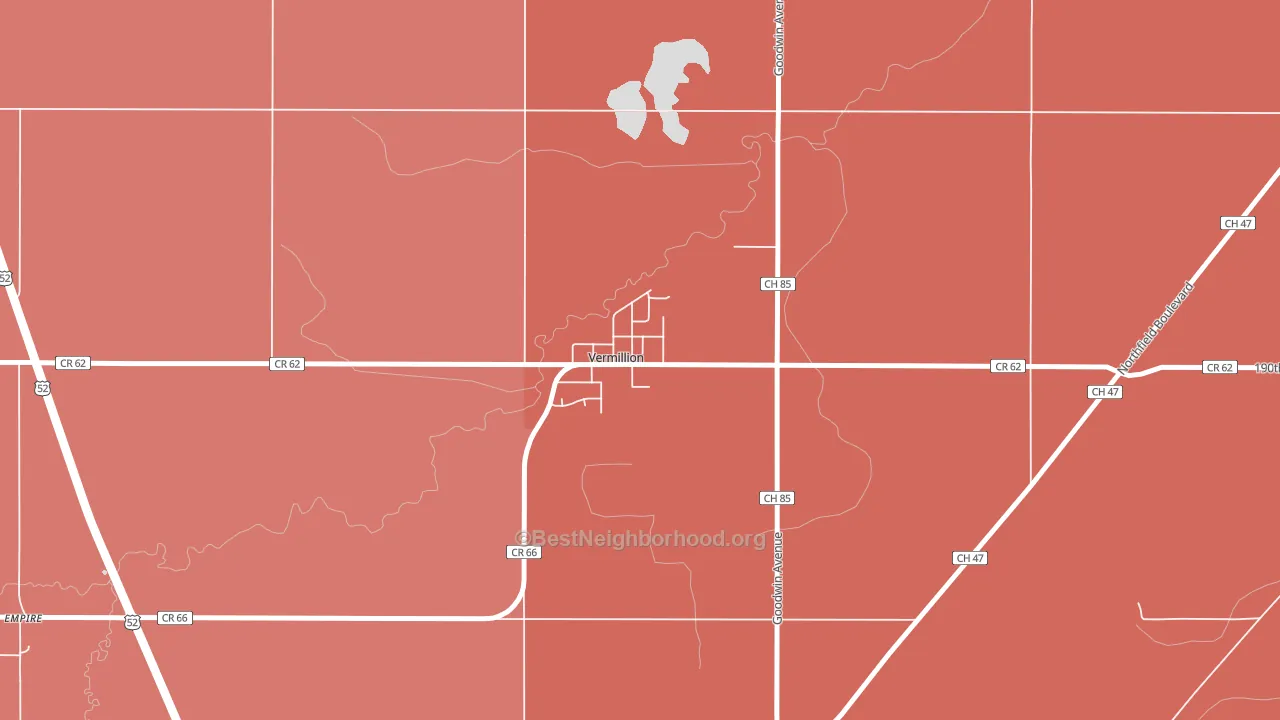 55085, MN block-group political-lean map