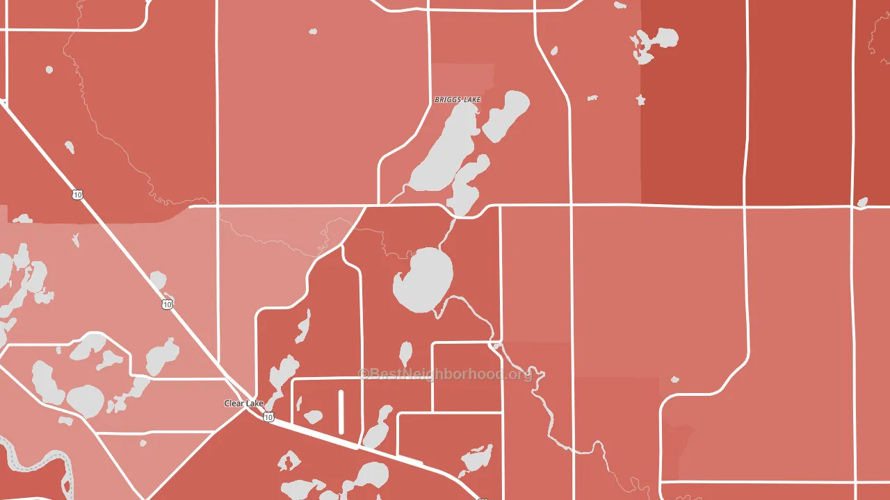 55319, MN block-group political-lean map