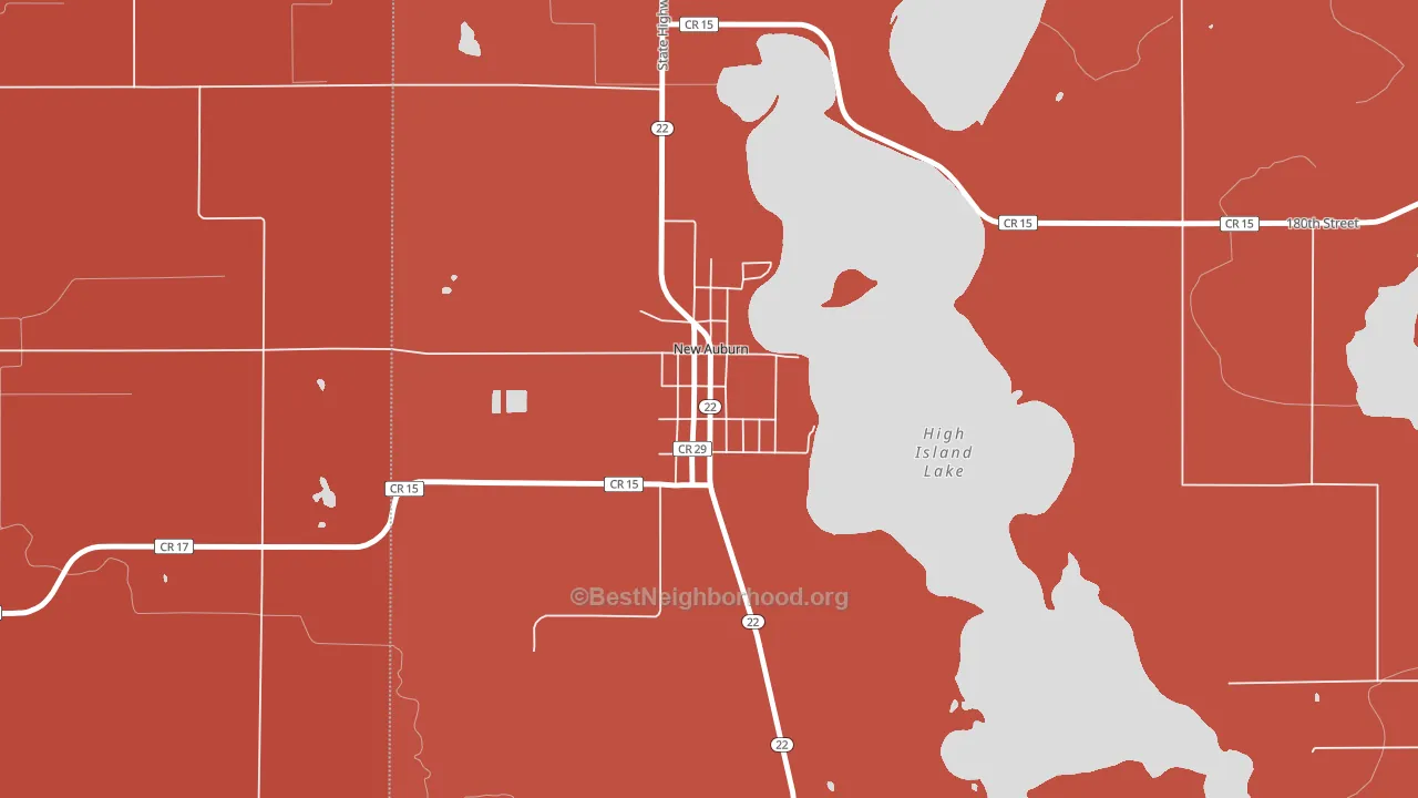 55366, MN block-group political-lean map