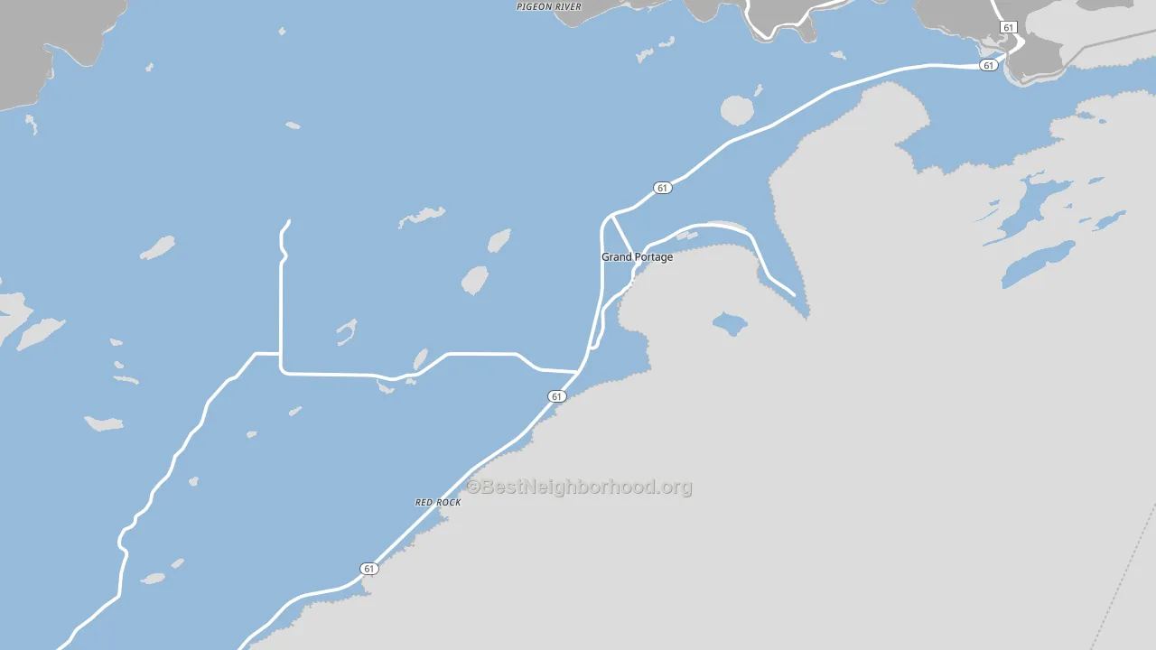55605, MN block-group political-lean map
