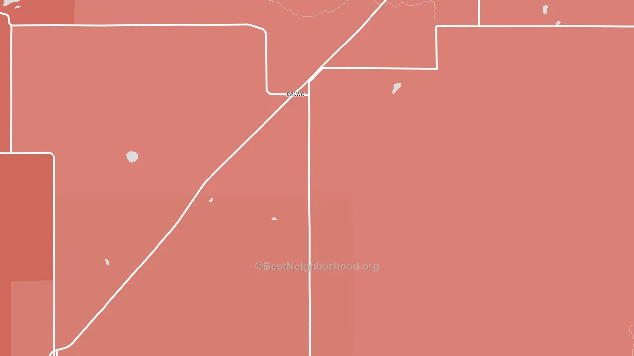 55712, MN block-group political-lean map