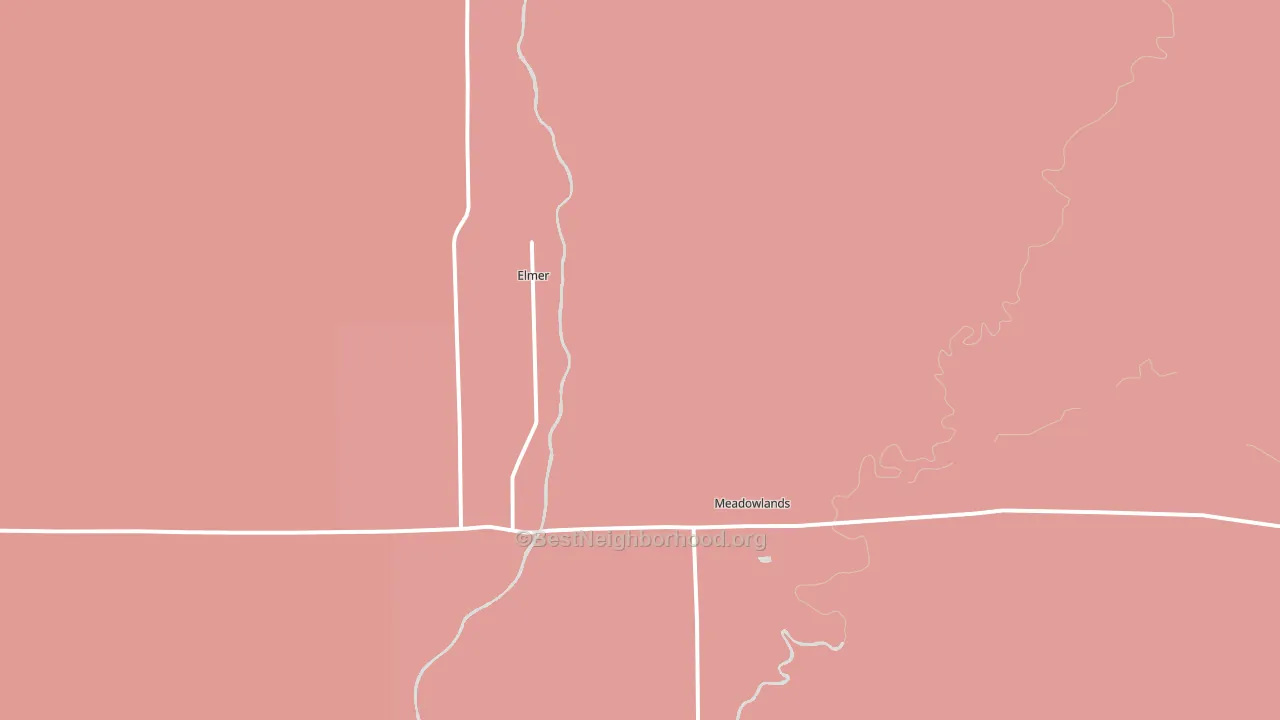 55765, MN block-group political-lean map