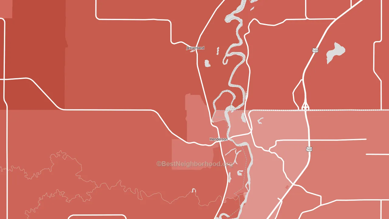 56044, MN block-group political-lean map