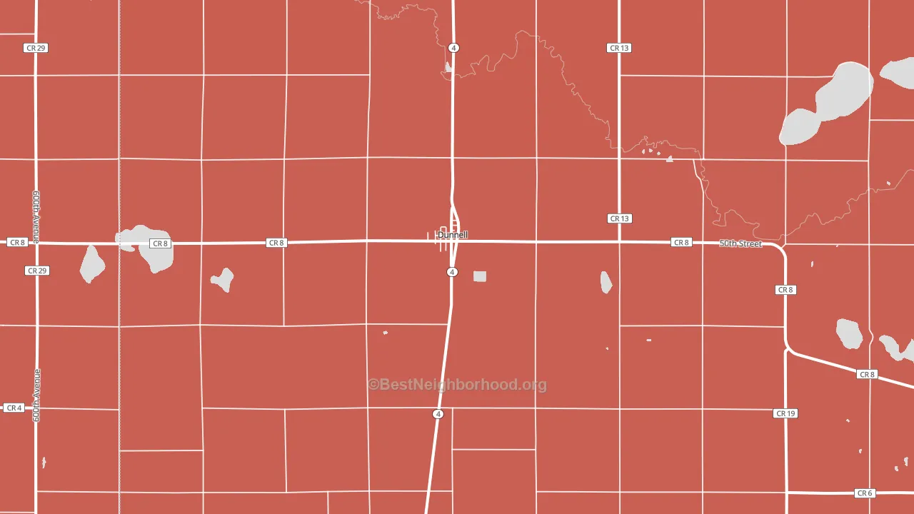 56127, MN block-group political-lean map