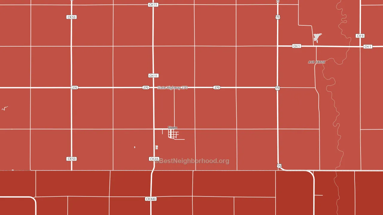 56173, MN block-group political-lean map
