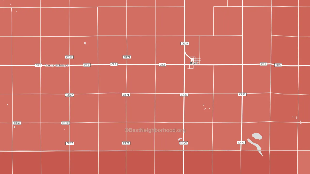 56218, MN block-group political-lean map