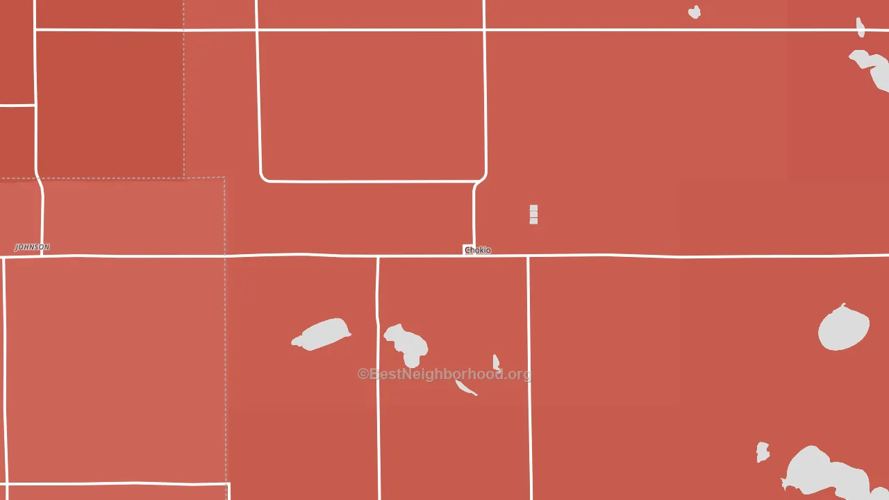 56221, MN block-group political-lean map
