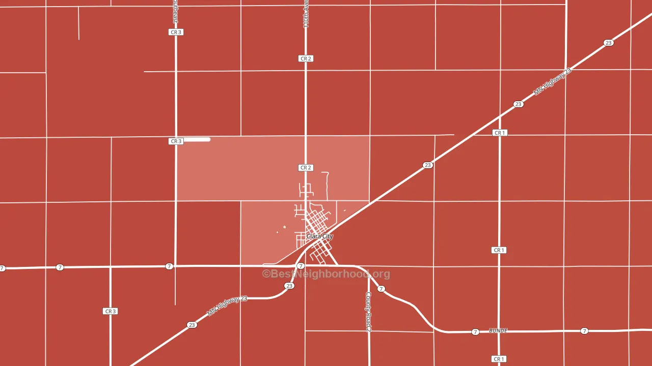 56222, MN block-group political-lean map