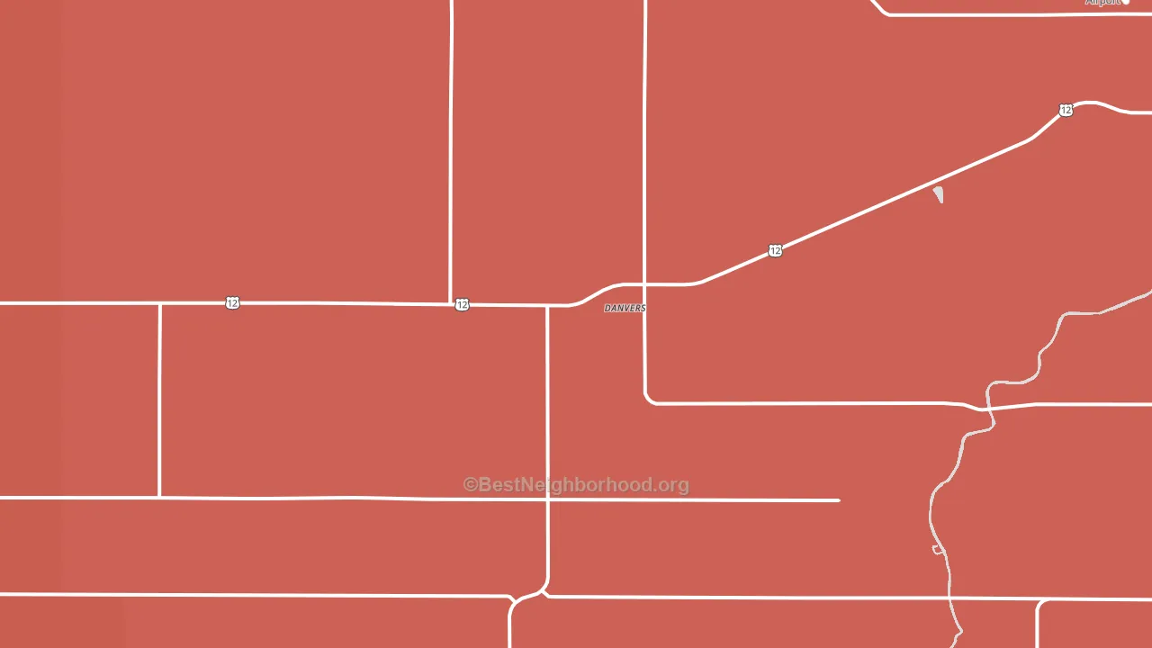 56231, MN block-group political-lean map