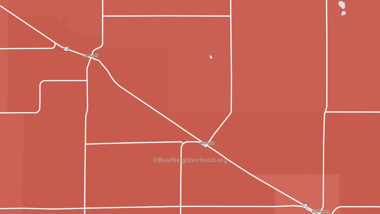 56271, MN block-group political-lean map