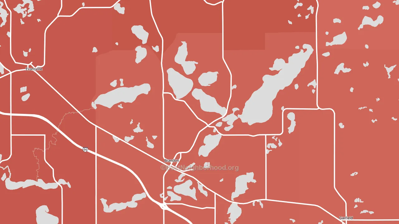 56315, MN block-group political-lean map