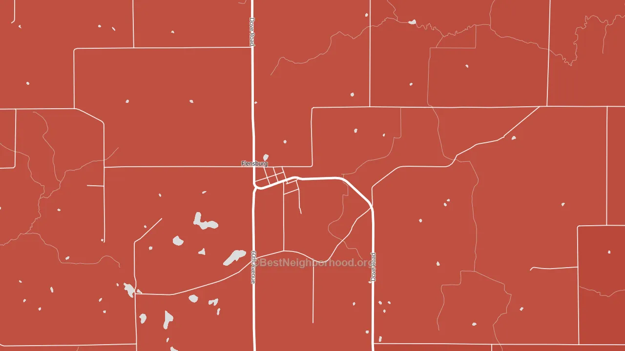 56328, MN block-group political-lean map