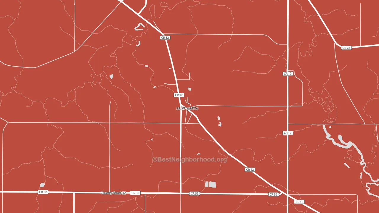 56376, MN block-group political-lean map
