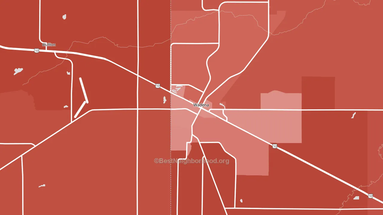 56482, MN block-group political-lean map