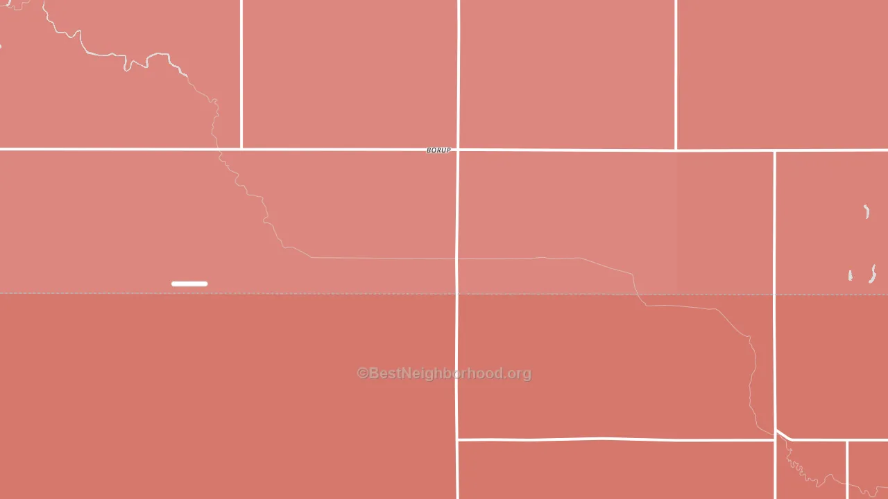 56519, MN block-group political-lean map