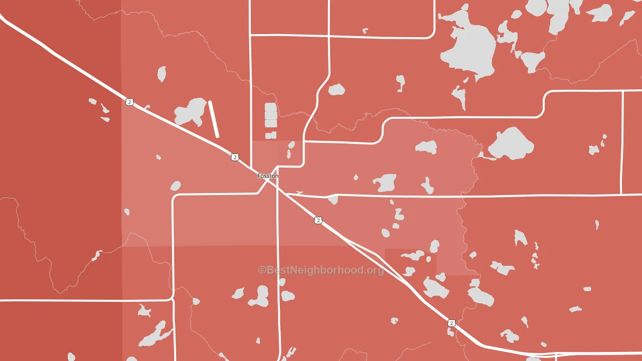 56542, MN block-group political-lean map