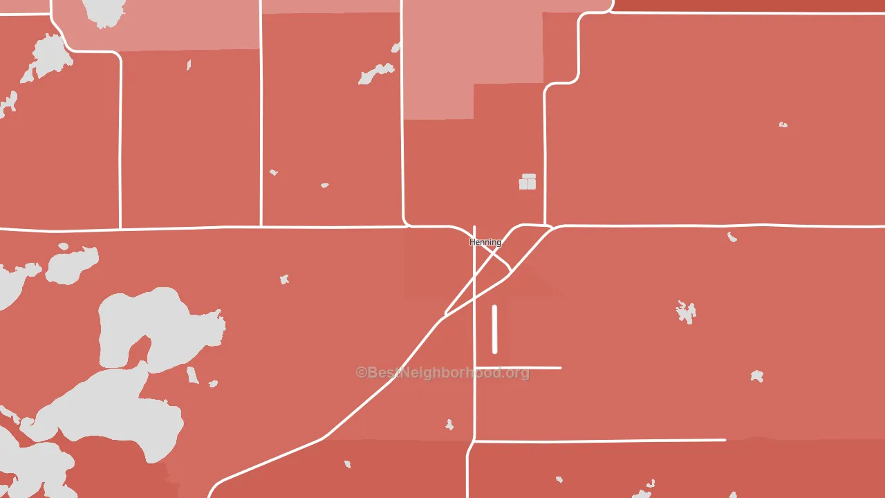 56551, MN block-group political-lean map