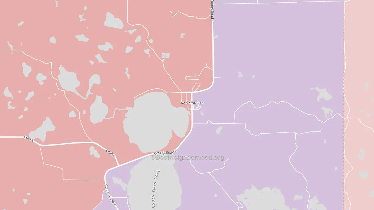 56566, MN block-group political-lean map