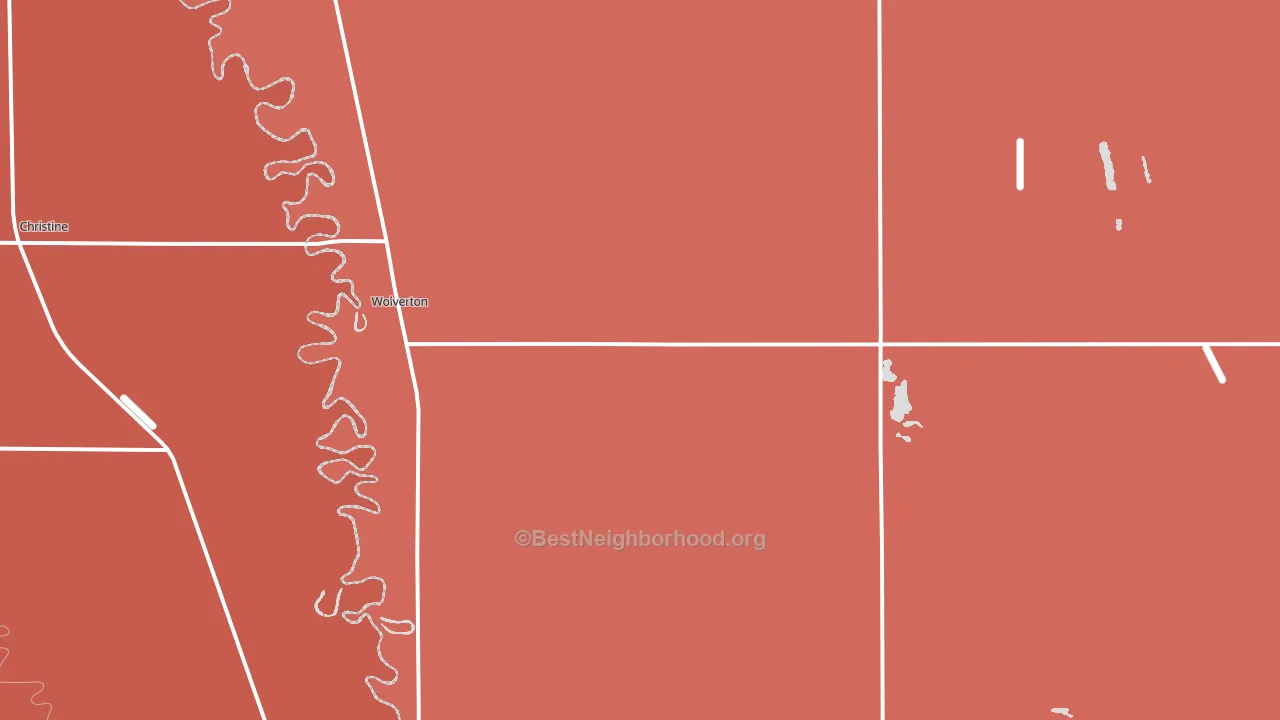 56594, MN block-group political-lean map