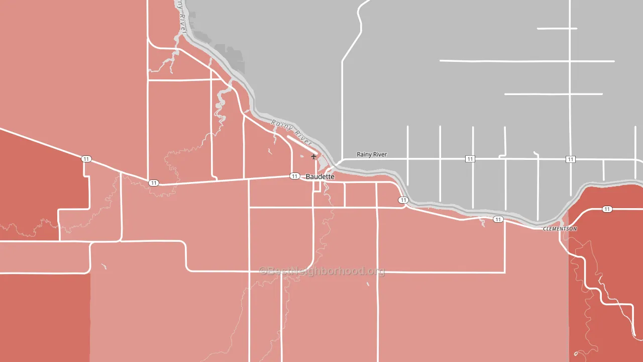 56623, MN block-group political-lean map