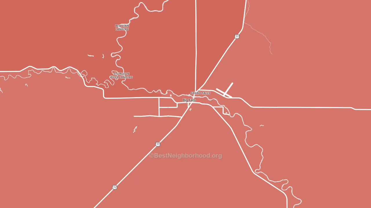 56627, MN block-group political-lean map